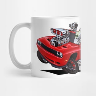 Dodge Challenger Hell Cat RED Mug